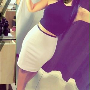 SOLD ZARA Pencil skirt light pink size Small